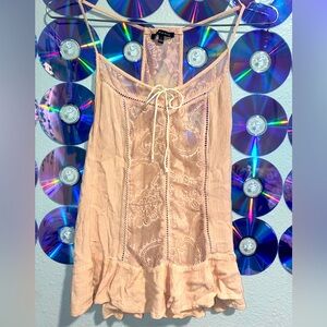 Staccato Crème Pink Tank Top